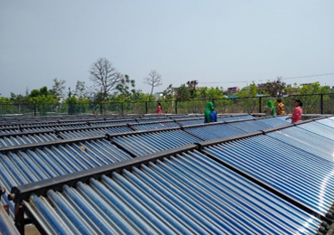 Concentrating Solar Thermal System using Cocoon process in Silk Reeling unit at URFC, Dehradun