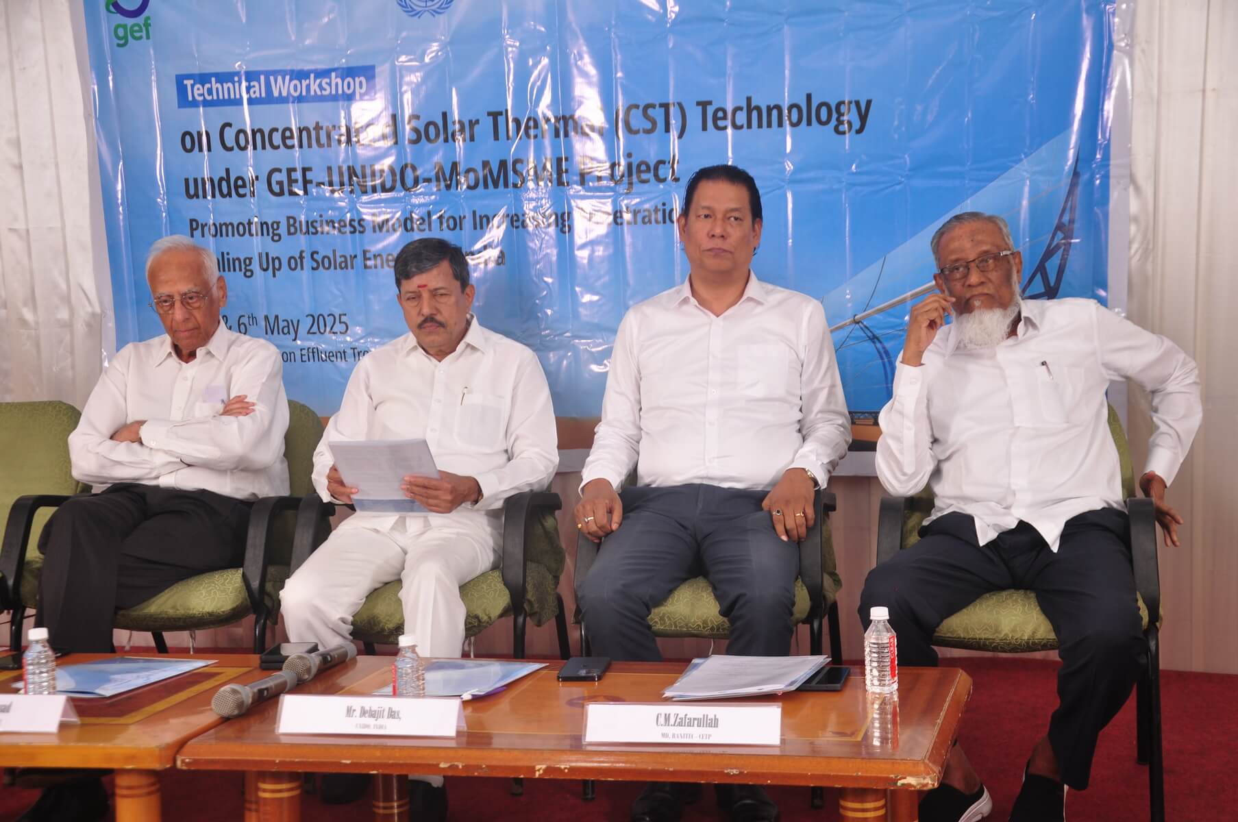 Technical workshop - Solar Thermal Workshop & Site Visit - Ranipet
